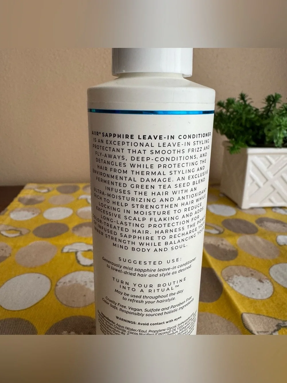 AIIR Sapphire 6 oz Leave-In Conditioner